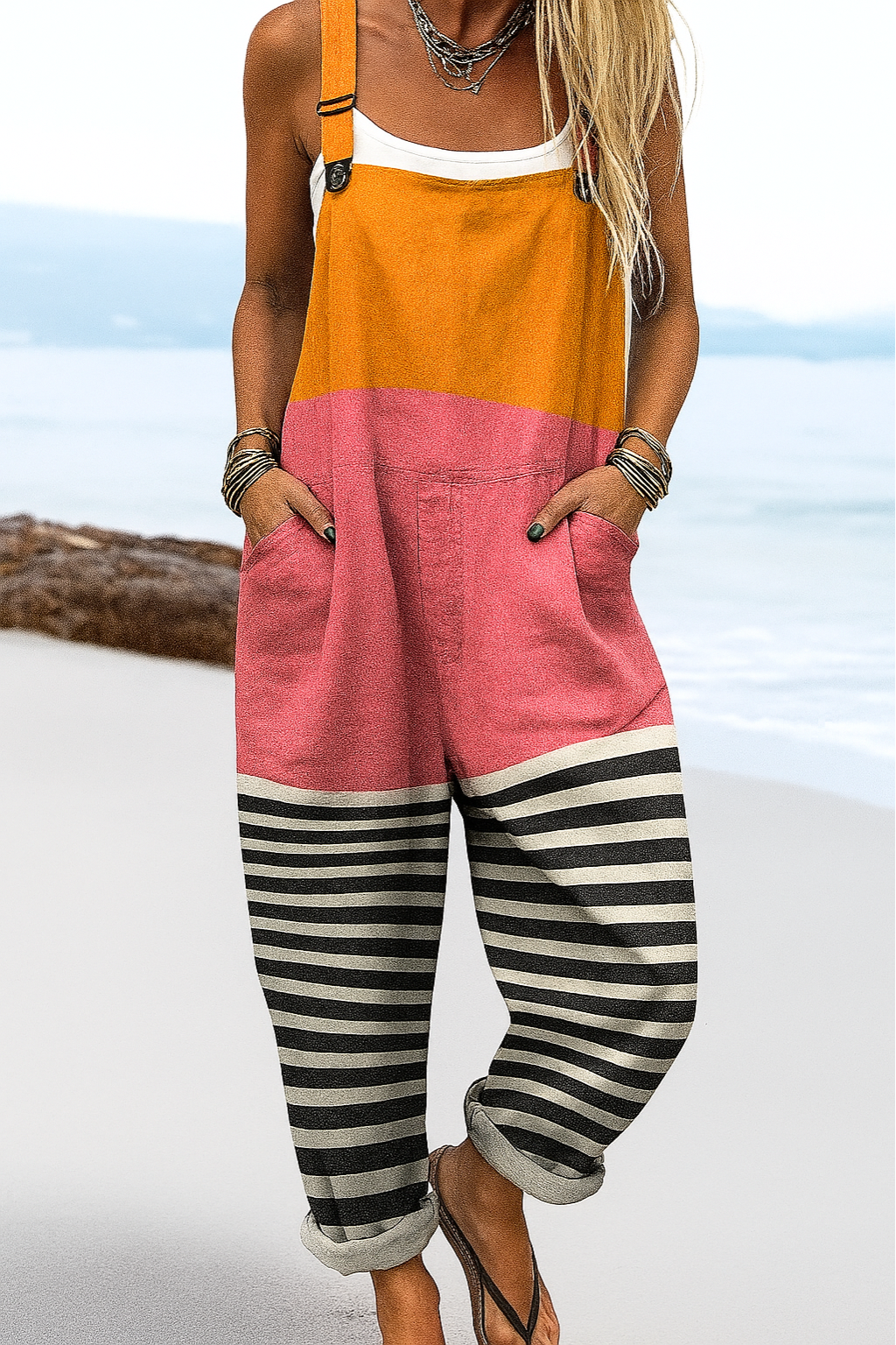 Quinn™ | Künstlerischer Latzhose