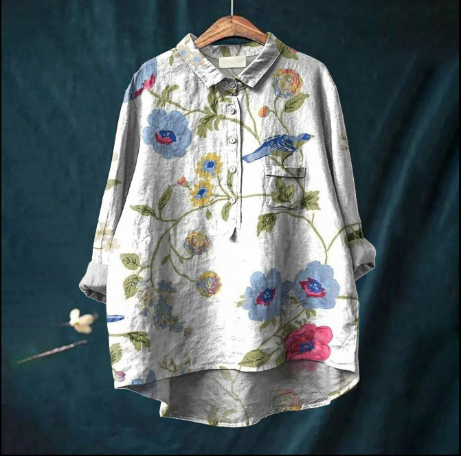 Isabella - Premium Damenshirt mit Hundeprint 