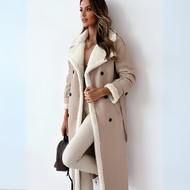 Vivienne - Mantel mit Kragen und Revers
