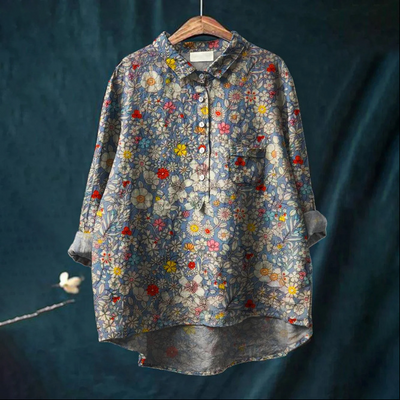 Isabella - Premium Damenshirt mit Hundeprint 