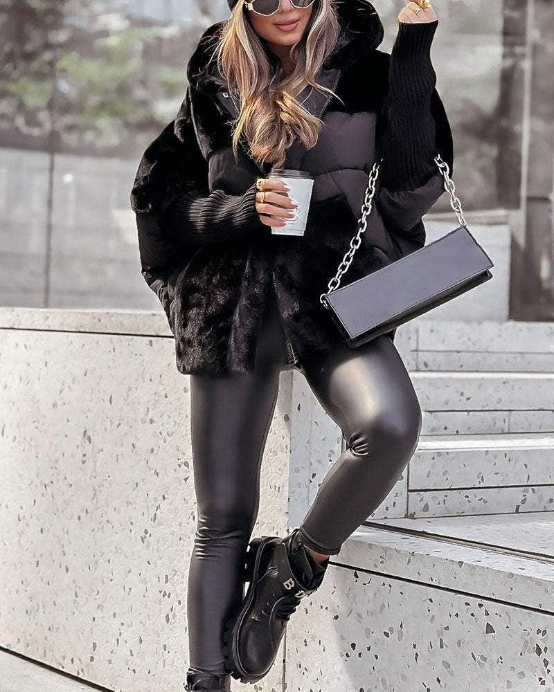 RAINA - Kuschelige Kapuzenjacke