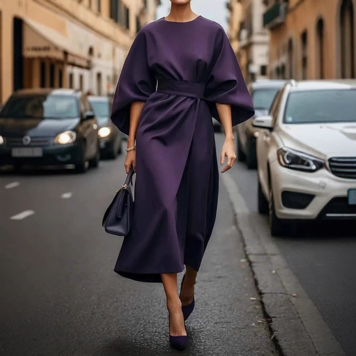Victoria - Elegantes Ärmelkleid 