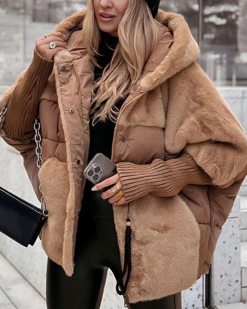 RAINA - Kuschelige Kapuzenjacke