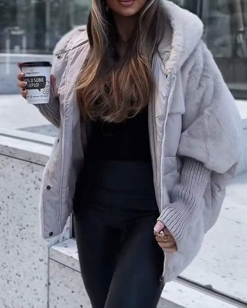 RAINA - Kuschelige Kapuzenjacke