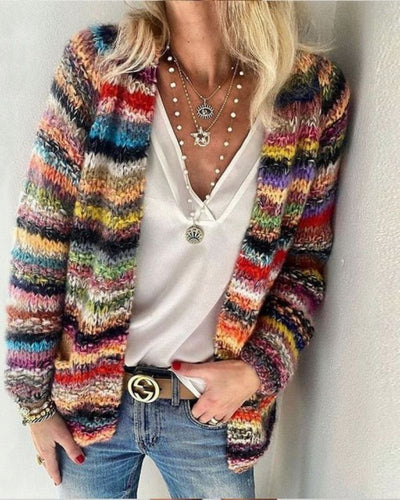 Sarai – Strickjacke aus Kunststrick 