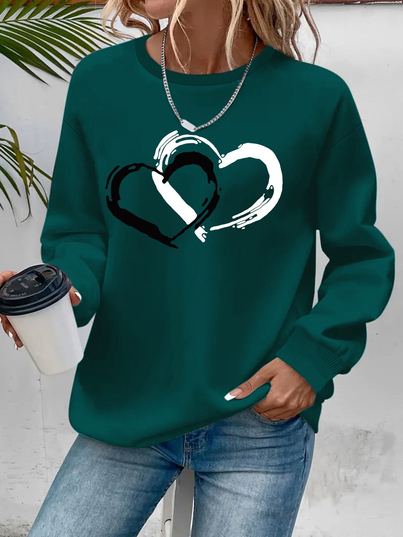 Sharyn – Eleganter Herzpullover