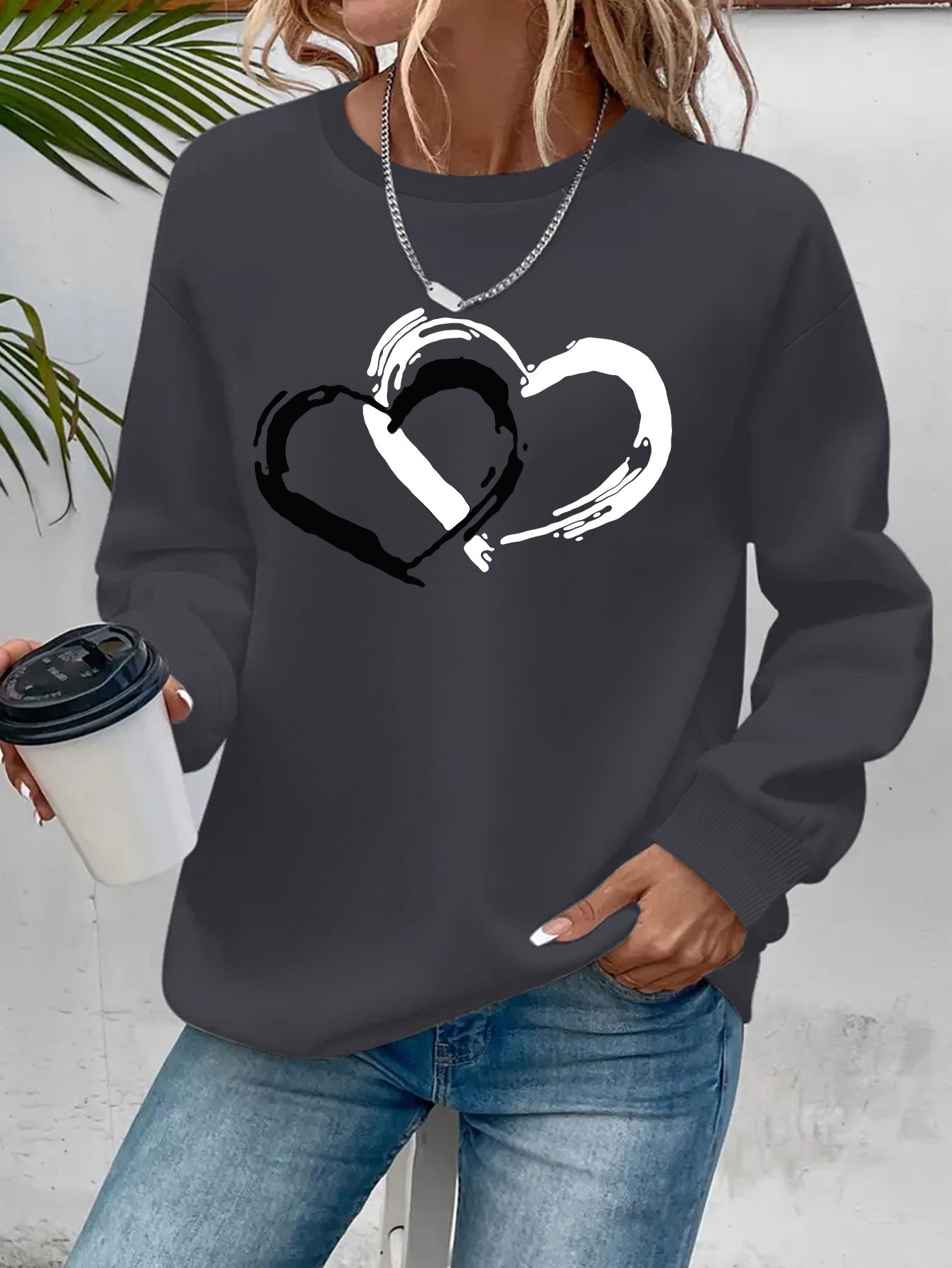 Sharyn – Eleganter Herzpullover