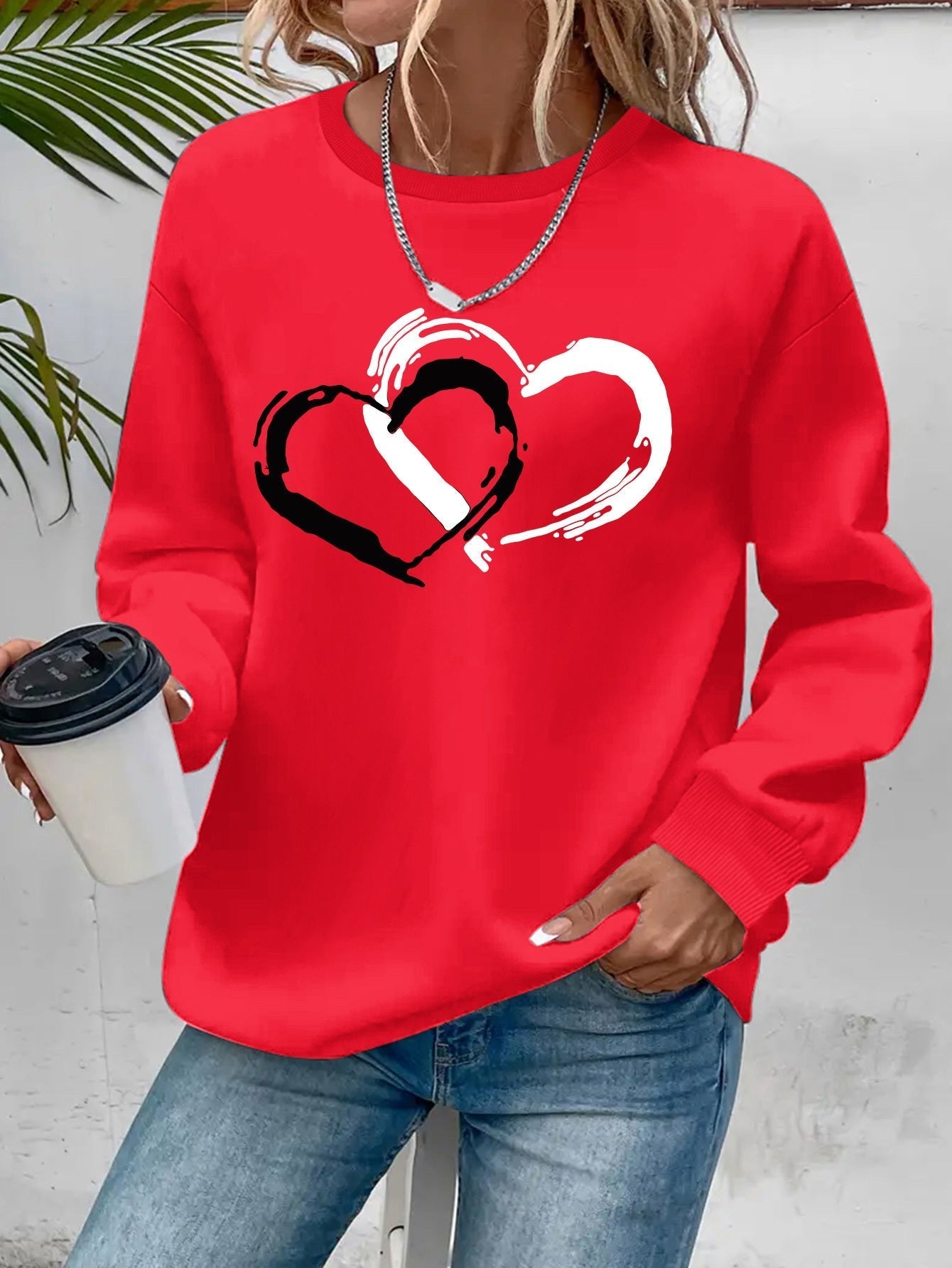 Sharyn – Eleganter Herzpullover