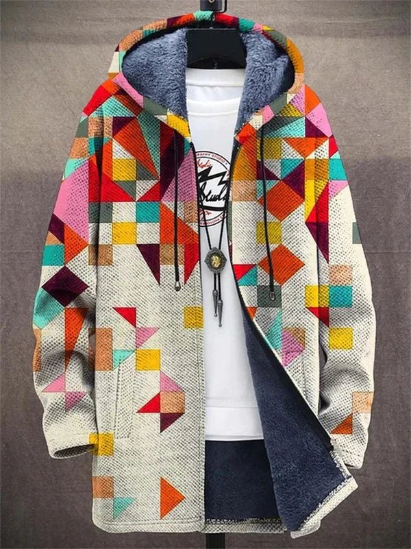 Frida – Luxuriöser Cardigan mit Kunstdruck 