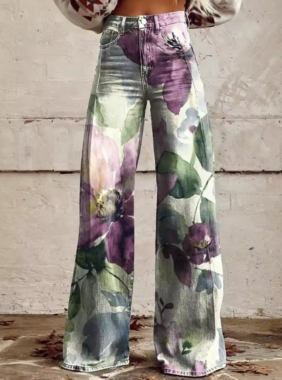 Feline - Retro-Bohemian-Hose 