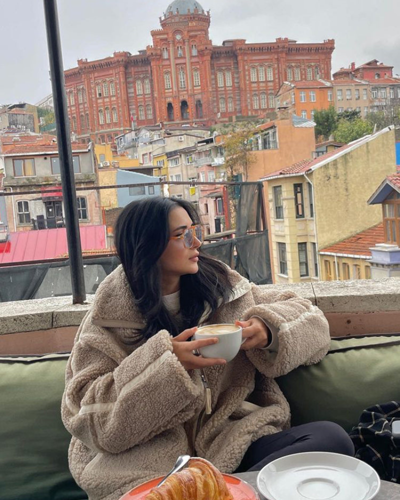 Penelope – Kuschelige Teddy-Pufferjacke