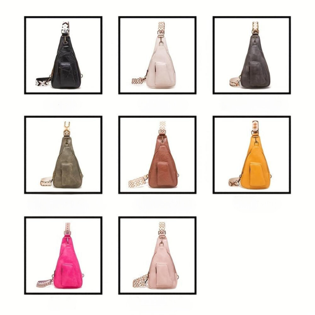 Nina | Schultertasche Retro Chic