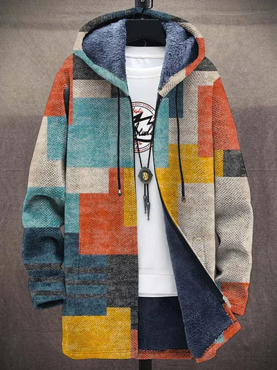 Frida – Luxuriöser Cardigan mit Kunstdruck 