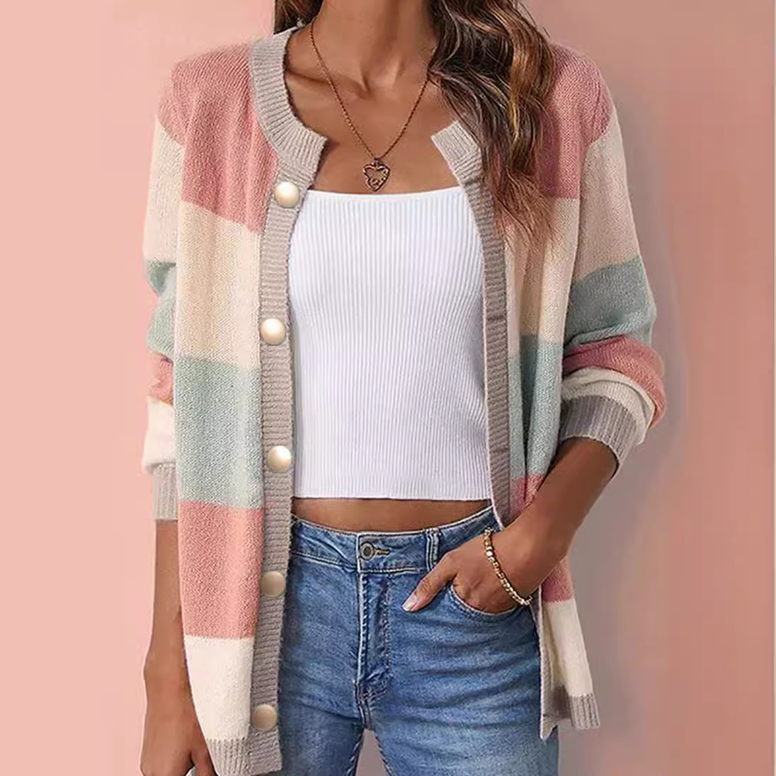 Elsie – Stylische Strickjacke 