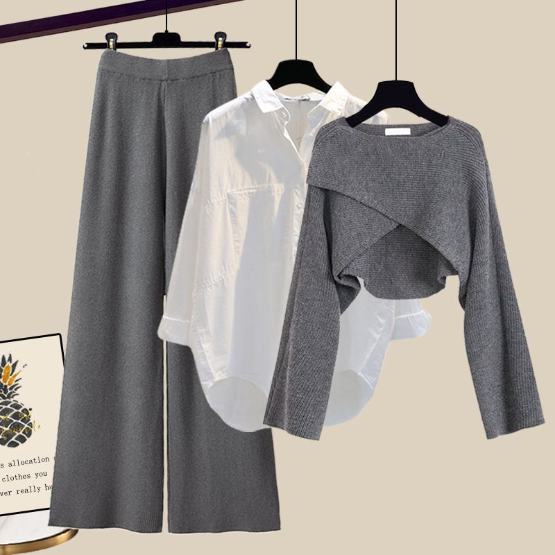 Jane – Lässiges 3-teiliges Langarm-Set