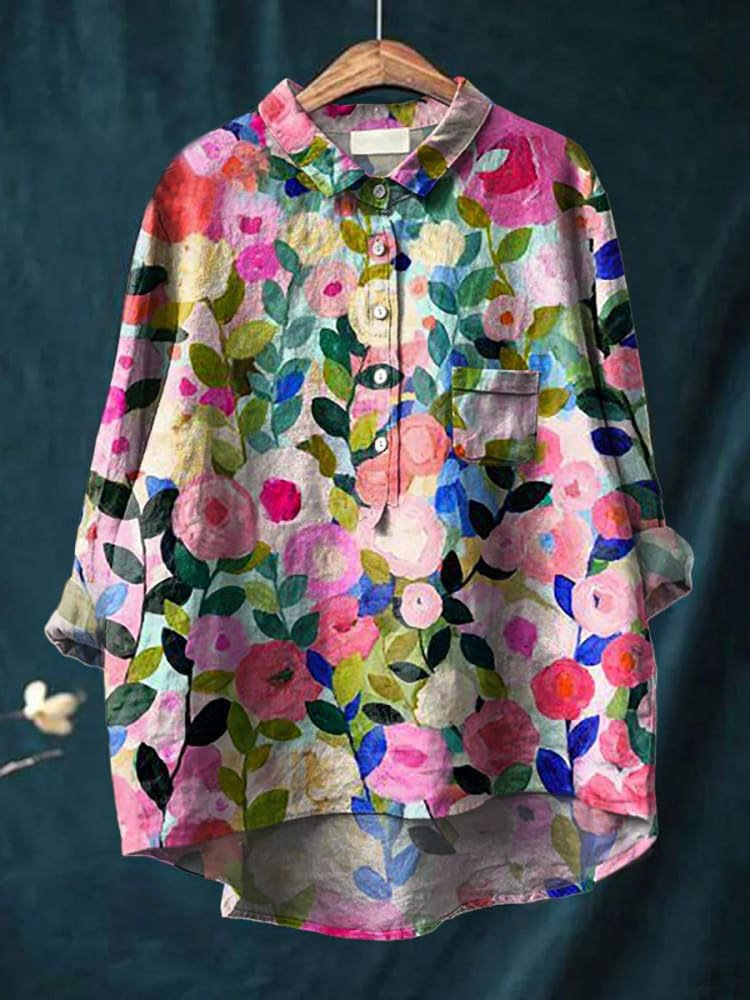 Isabella - Premium Damenshirt mit Hundeprint 