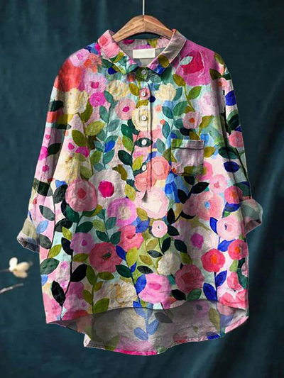 Isabella - Premium Damenshirt mit Hundeprint 