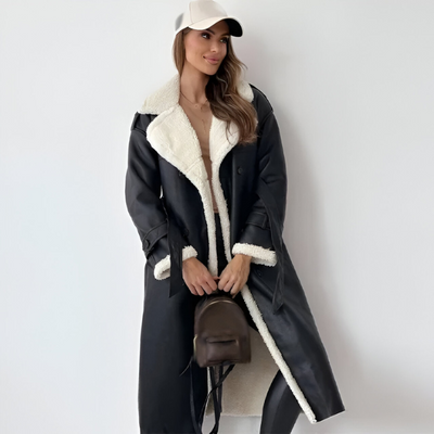 Vivienne - Mantel mit Kragen und Revers