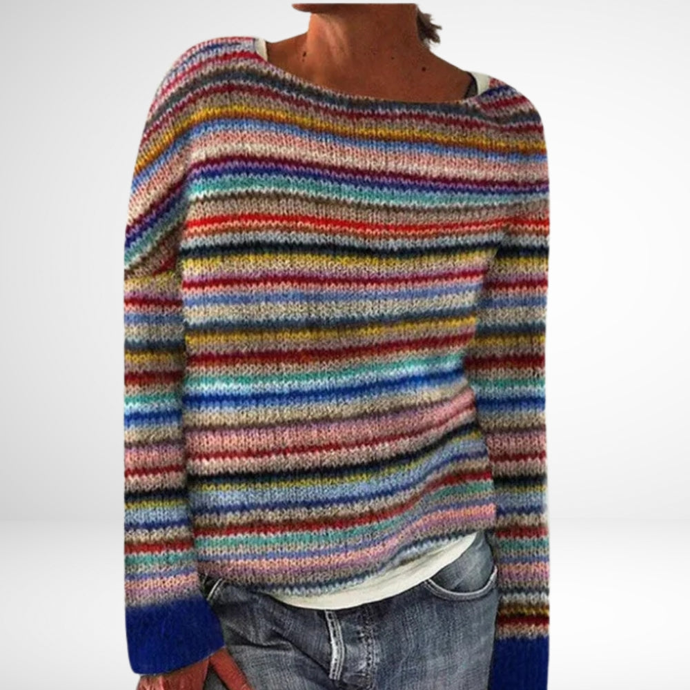 Soley - Mehrfarbiger Pullover 