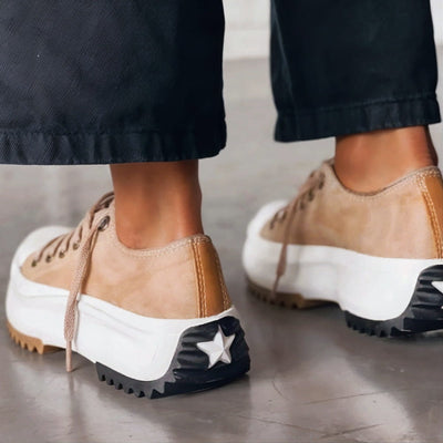 Liz – Plattform-Sneaker aus Leder
