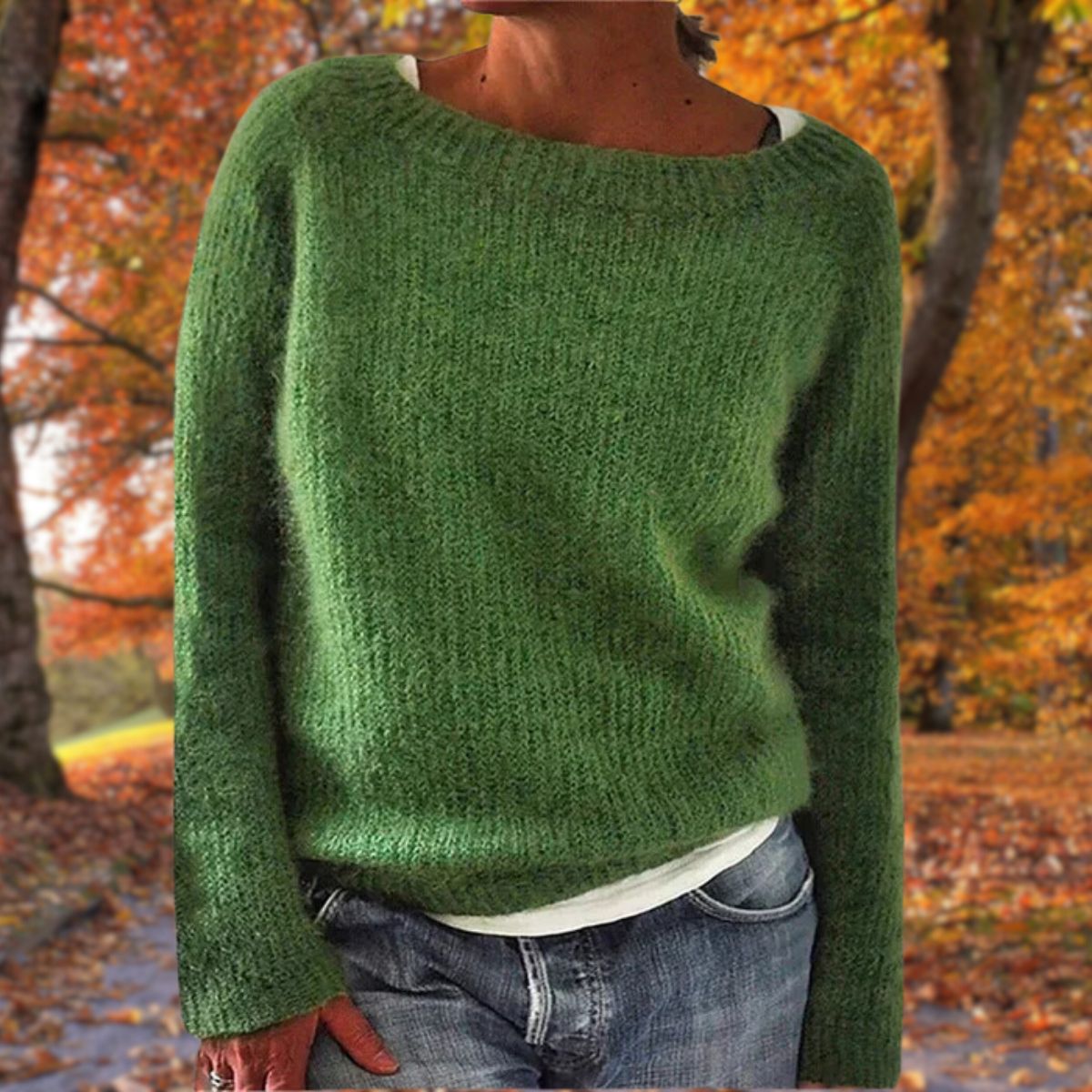 Mahinaariki – Klassischer Wollpullover 