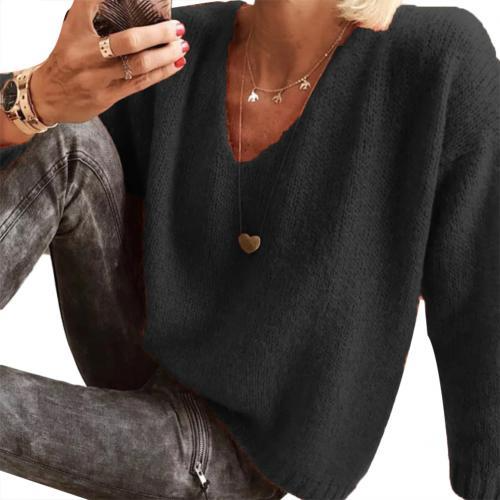 Kim - Pullover mit V-Ausschnitt 