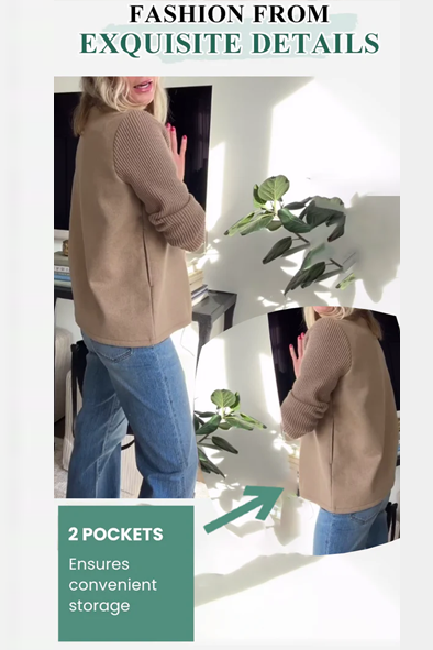 Alesia – Stylischer Casual-Blazer mit Knöpfen