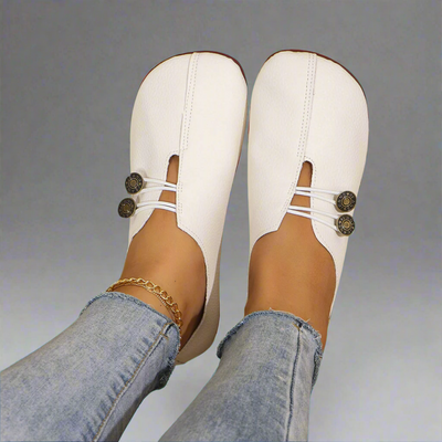 Madeline – Bequeme, flache Slipper-Sandalen 