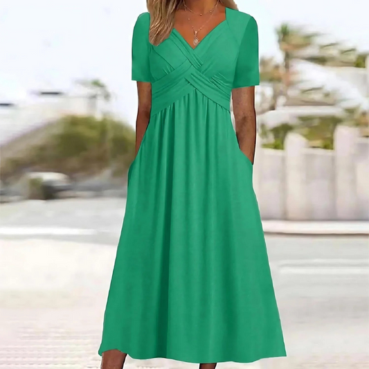 Emily – Elegantes Kleid mit Bauchbedeckung 