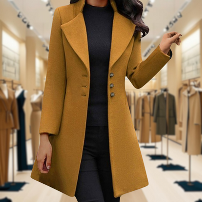 Bianchi – Slim Fit Langarmmantel 