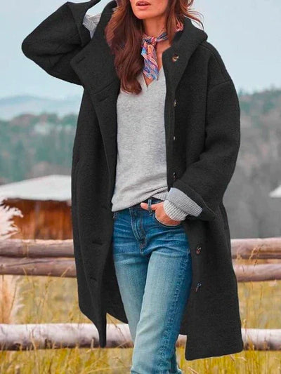 Audrey – Gemütliche Outdoorjacke zum Knöpfen 
