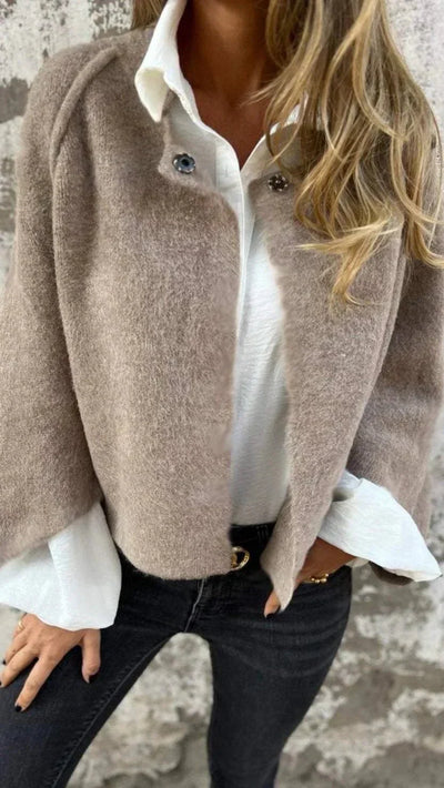 Olivia - Elegante weiche Jacke 