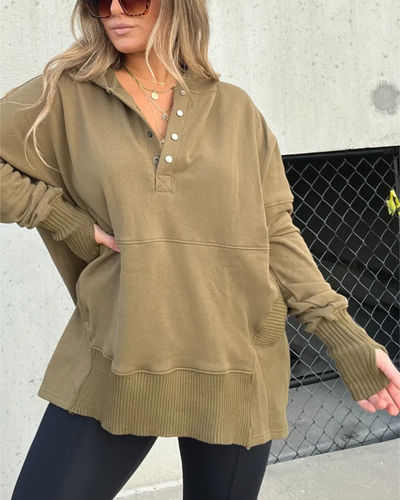 MAGGIE - FLIEßENDER FIRST CLASS HOODIE 