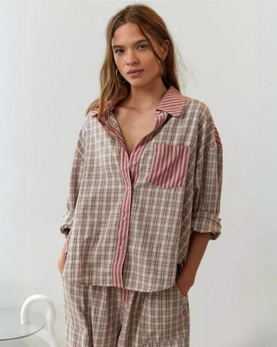 Jazmin – Gemütliches Pyjama-Set mit entspannter Passform 