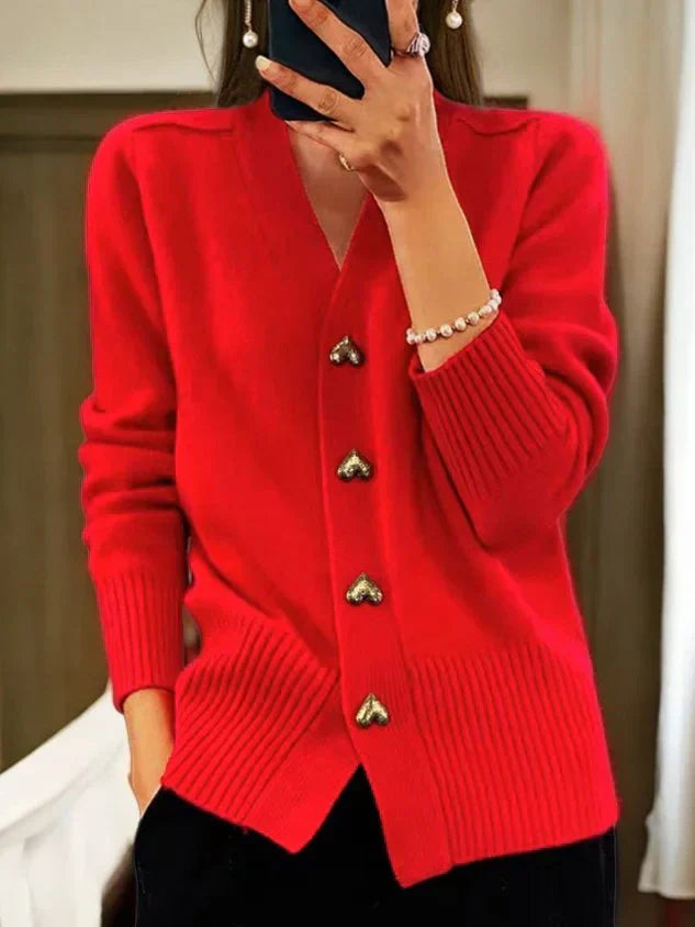 Violetta - Schicke elegante Strickjacke