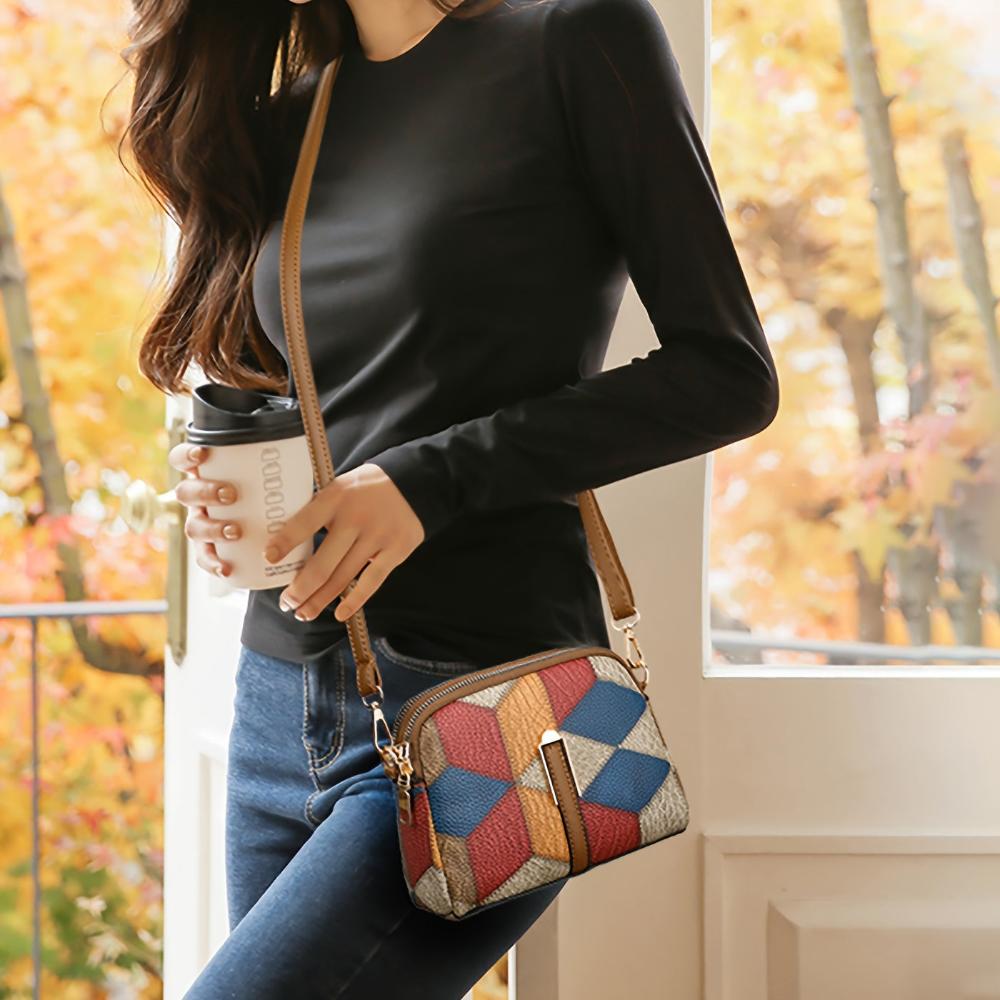 Clio | Mini-Crossbody-Patchwork-Tasche