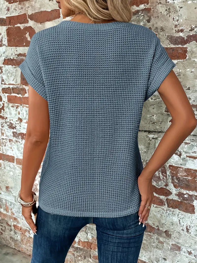 Gretel – Kurzarm-T-Shirt mit entspannter Passform 