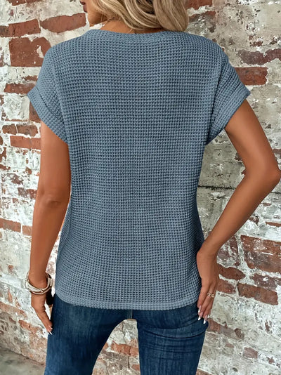 Gretel – Kurzarm-T-Shirt mit entspannter Passform 