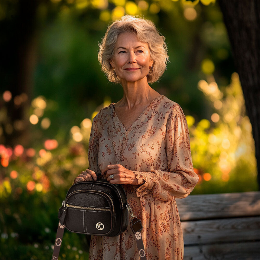 Fiona | Klassische schicke Schultertasche