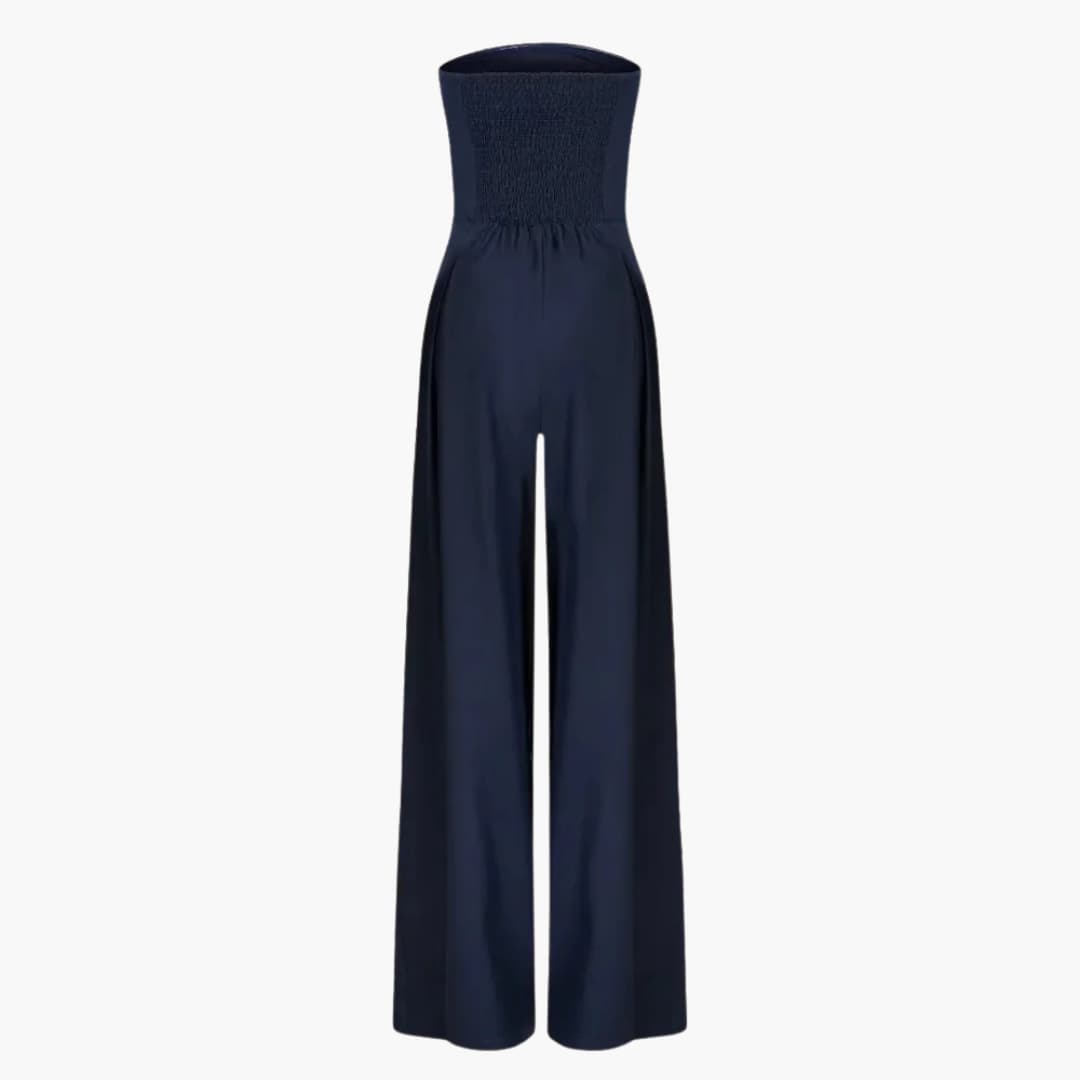 Abigail – Rückenfreier Jumpsuit mit weitem Bein 