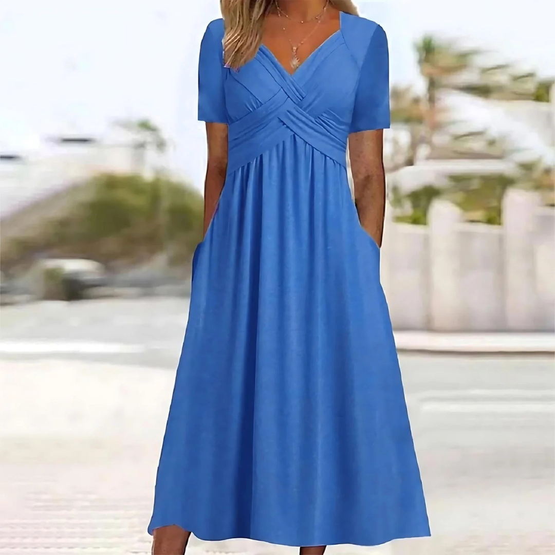 Emily – Elegantes Kleid mit Bauchbedeckung 