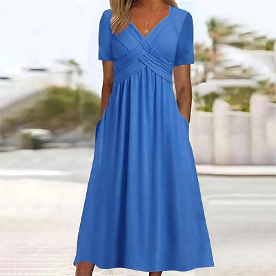 Emily – Elegantes Kleid mit Bauchbedeckung 