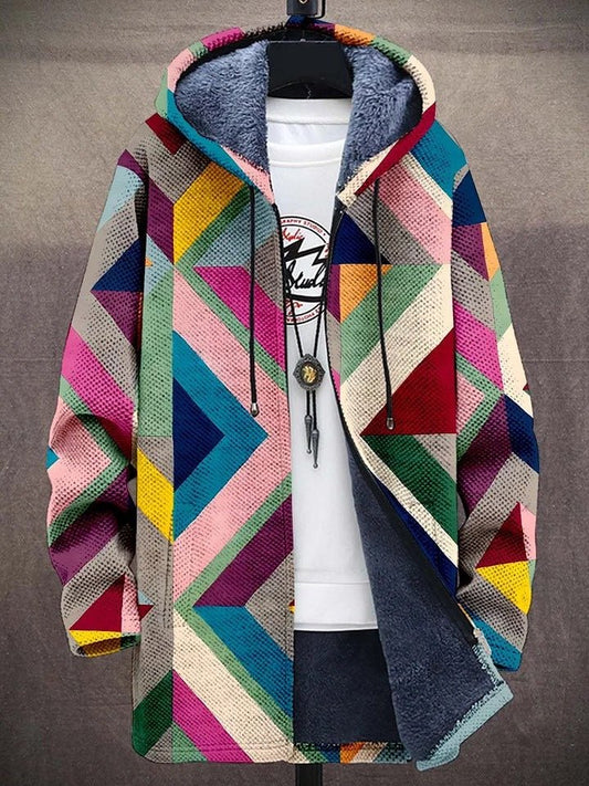 Frida – Luxuriöser Cardigan mit Kunstdruck 
