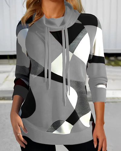 Clara – Kapuzenpullover mit Farbblock