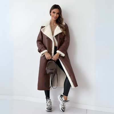 Vivienne - Mantel mit Kragen und Revers