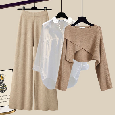 Jane – Lässiges 3-teiliges Langarm-Set