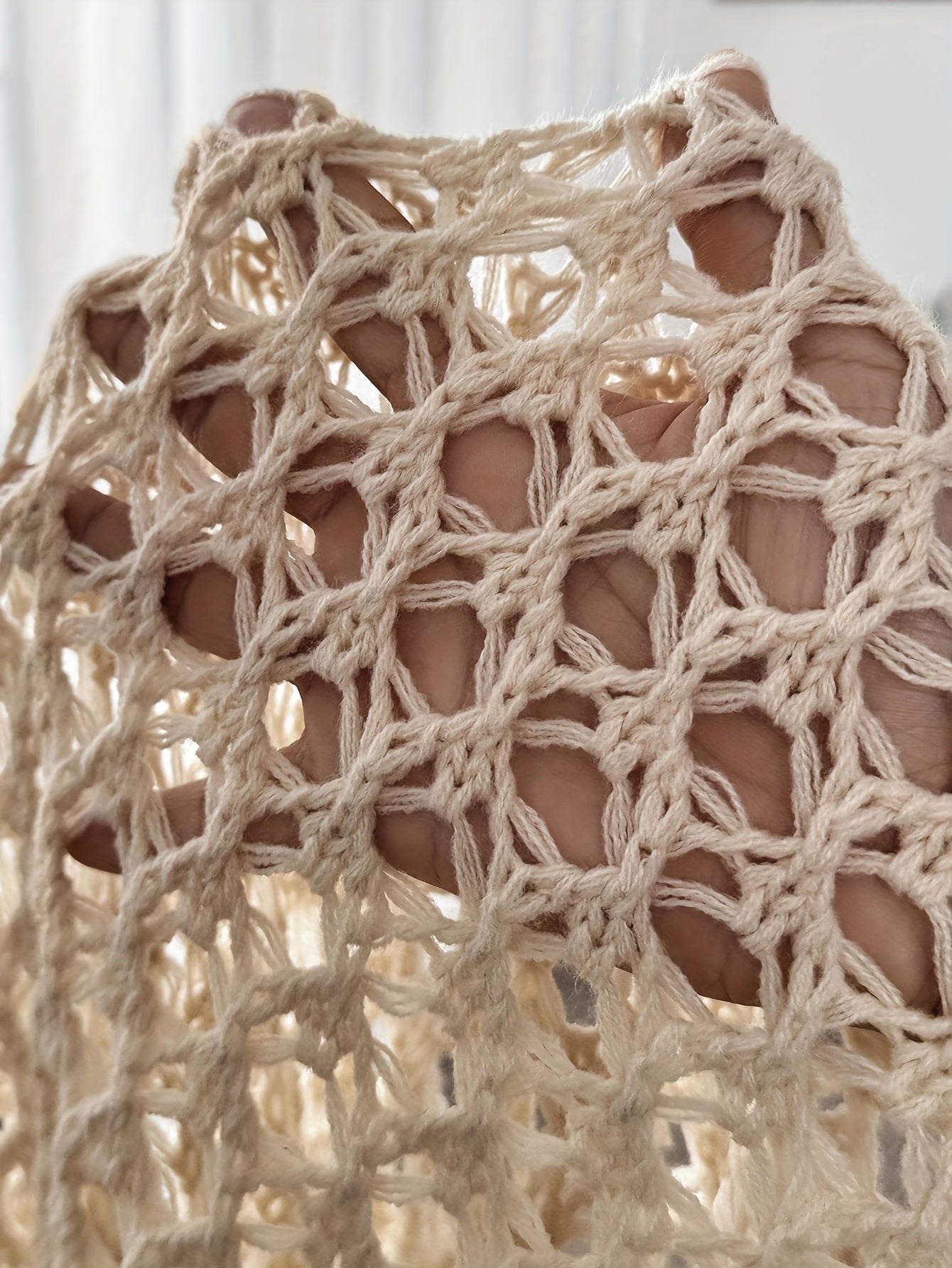 FLORIANA – ÅBEN STRIKKET BLUSE