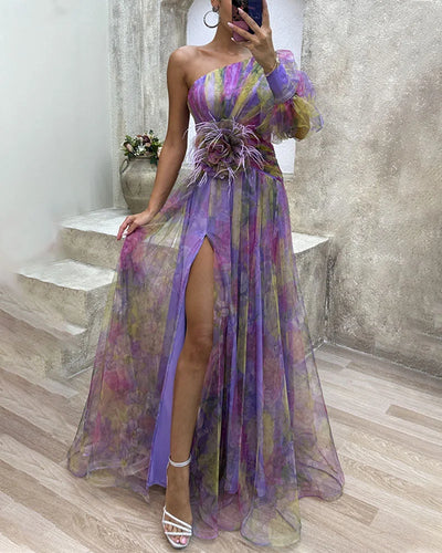 Cecelia – Raffiniertes Schlitzkleid 