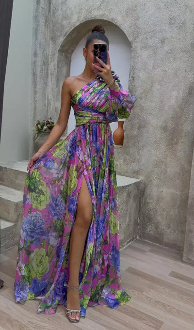 Mckenna – Strahlendes Maxikleid 