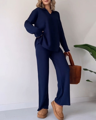 Coria – Lässiges zweiteiliges Strickset 